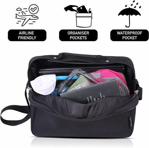 40x30x10 British Airways Kabinengepäck unter Sitz Flugtasche Halter Laptoptasche - Bild 2 von 4