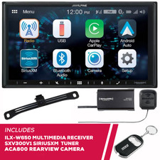 Alpine ILX-W650 7 Multimedia Receiver w/ Rear...
