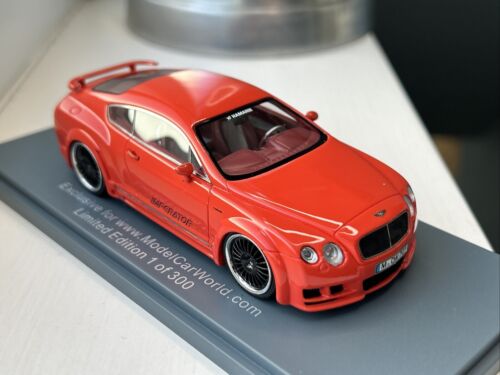 1:43 NEO Bentley Continental GT Hamann Imperator Red Orange Edizione Limitata 45701 - Foto 7 di 24