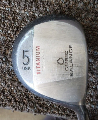 43.5 IN CUBIC BALANCE TITANIUM MEGA SIZE 5 WOOD GOLF CLUB