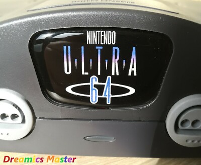 Logo violet Ultra 64, plaque faciale | Pour en ligne console Nintendo 64