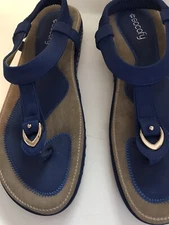 Women’s Bohemia Flip Flops Summer Beach T-Strap Flat Sandals Walking Shoe Sz 42