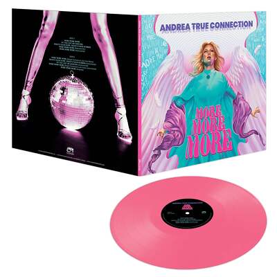 “Scotch & Soda”エンブロイダリースウェットシャツ Music/Pink Andrea True Connection - More More More (Pink Vinyl