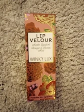 Winky Lux Lip Velour Matte Lipstick In Meow - Neutral Mauve 4g Full Size