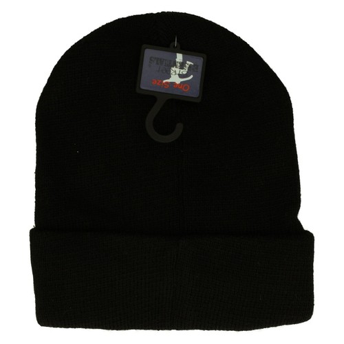 BOYS 81B007 WINTER THINSULATE BEANIE HAT BY STREET ESSENTIALS RETAIL PRICE £2.99 - Picture 3 of 10