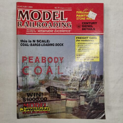 Model Railroading Magazine Mixed Lot of 11 Magazines ~ Years 1981 - 1989 - Picture 2 of 24