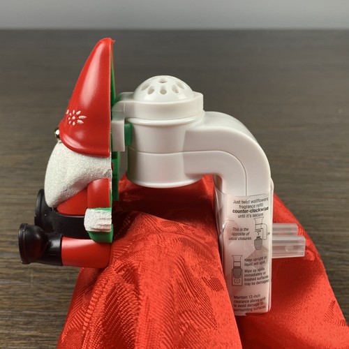 Bath & Body Works Peace Sign Santa Claus Gnome Wallflower Holder Plug In - Picture 4 of 8