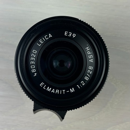 TOP CONDITION! Leica 28mm f/2.8 Elmarit-M ASPH M-Mount Lens 6-Bit w/Caps - Picture 8 of 8