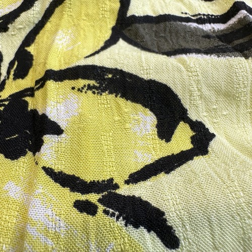 Anthropologie Maeve Dress Large Petite Yellow Floral Amber Tiered Tunic NEW - Picture 11 of 11