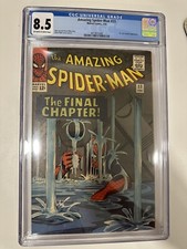 Amazing Spider-Man #33 CGC 8.5 Classic Ditko Cover Key Stan Lee Marvel  1966