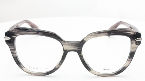 Rag & Bone RNB3073 2W8 Grey Horn Cat Eye Womens Eyeglasses 50mm - Picture 2 of 7
