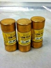 LOT OF 3 Bussmann LPJ-60SP FUSES- NO BOX