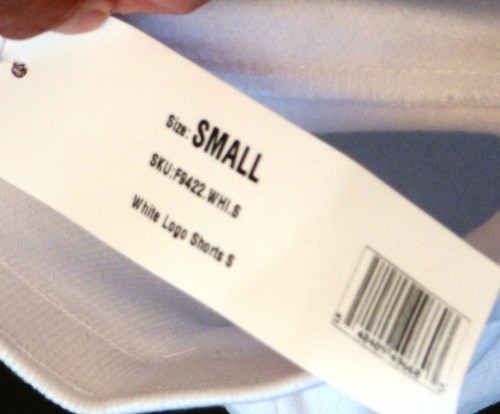 $28.00 New w.Tags AMERICAN GIRL White with LOGO SHORTS F9422 for Girls Sz S - Picture 6 of 7