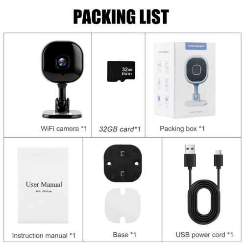 HD 1080P WiFi Indoor Home Security Camera Night Vision Baby Pet Monitor Intercom - Picture 14 of 15