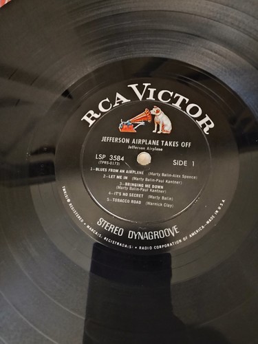 Jefferson Airplane - Jefferson Airplane Takes Off LP, Album 3rd state - Picture 2 of 3