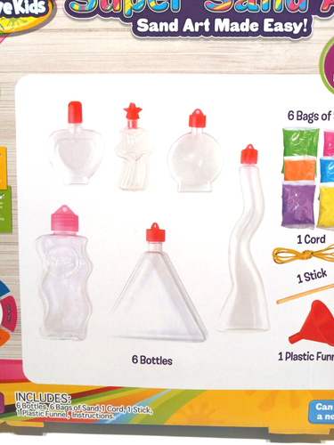 Creative Kids Super Sand Art Activity Kit Kids Children Educational Motor Skills - Picture 8 of 10