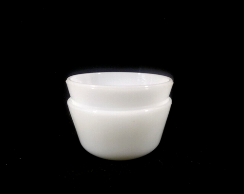 2er Set Backofenfest Milchglas 4 Unzen Pudding Tassen #453 - Bild 4 von 7
