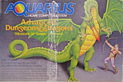 AQUARIUS -- AD&D: TREASURE OF TARMIN (MATTEL ELECTRONICS No. 4023 - CARTRIDGE)