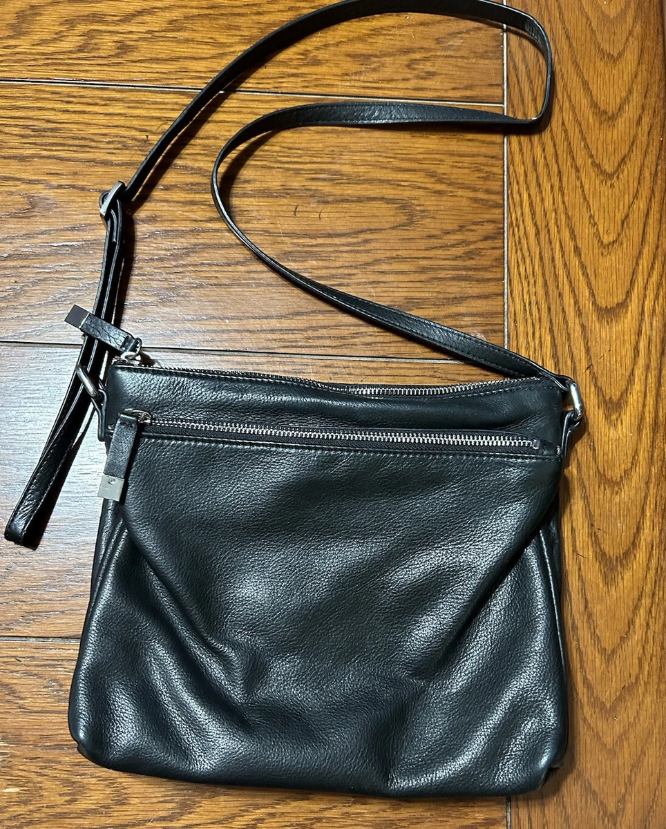 black leather margot purses