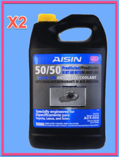 2 Gallon Engine Coolant/Antifreeze Pre-diluted AISIN for Lexus Scion Toyota Pink