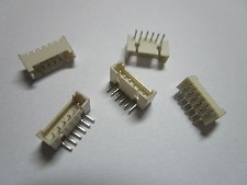 50 pcs Micro 1.25mm Pitch 6 Pin Right Angle Male Plug Connector New