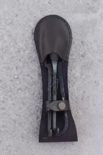 Elegantes Aussehenden Löffel Gabel & Messer Besteck Set Antik Feasting Für Tisch - Bild 4 von 6