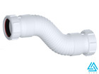 Flexible Waste Pipe Coupling Hose 40mm Bath, Shower or Kitchen Sink - Adjustable