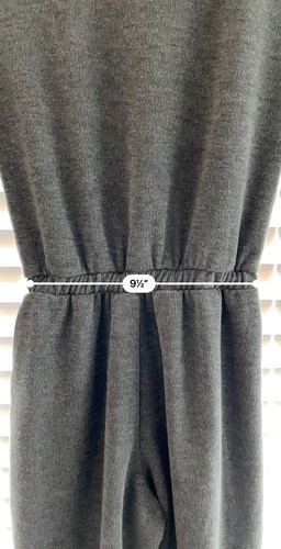 Girls Zara Age 13-14 Jumpsuit All In One Outfit Romper Playsuit Grey Buttons - Picture 8 of 17