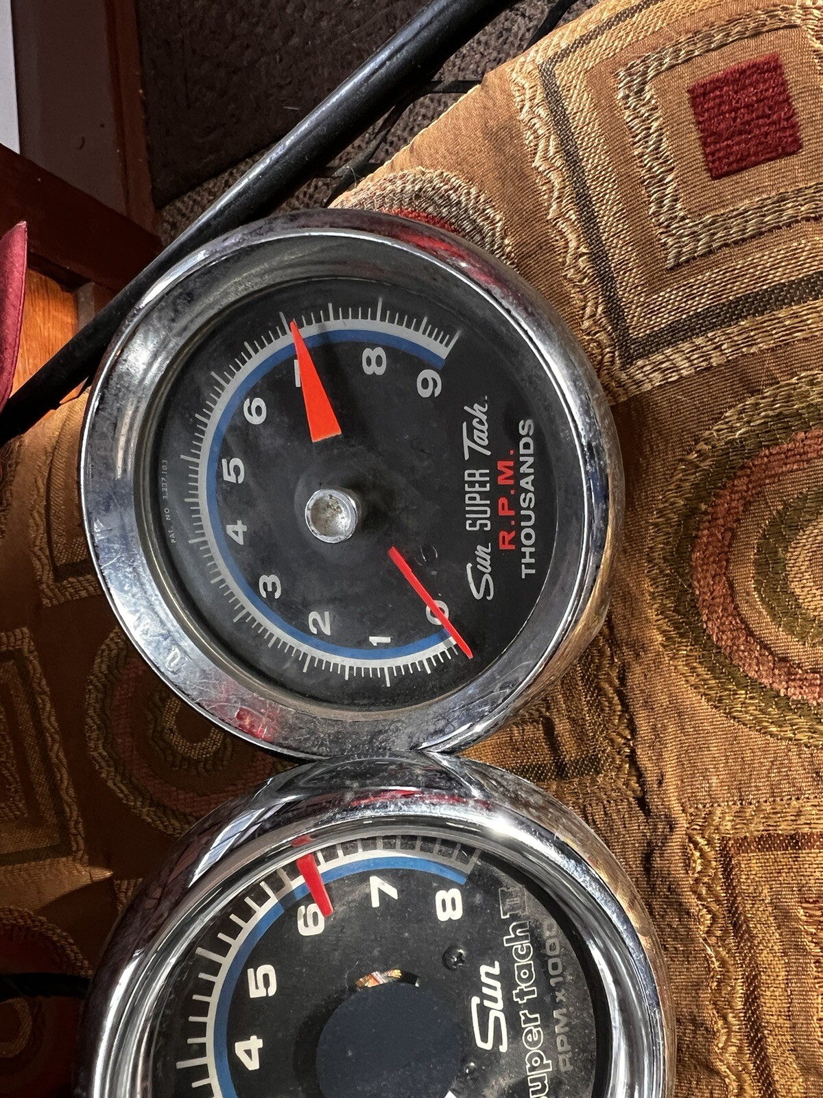 Vintage Sun Super Tach SST709 12 Volt 9K 9000 rpm Gasser eBay