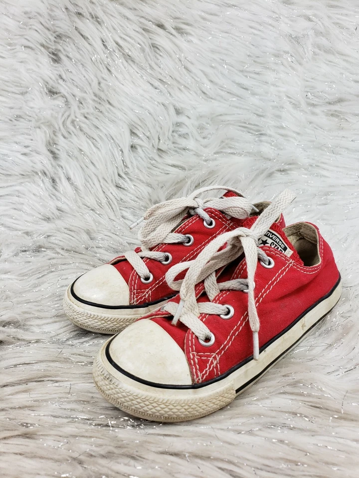 Zapatillas CONVERSE ALL STAR Rojo Infantil Talla 10 7J236 Foto 2 de 4