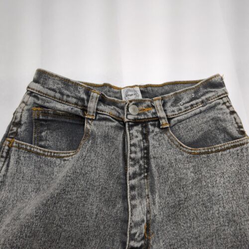 Jordache Jeans Wm Gr. 12 Acid Wash grau hohe Taille. Vintage 1980er Jahre Hongkong - Bild 3 von 11