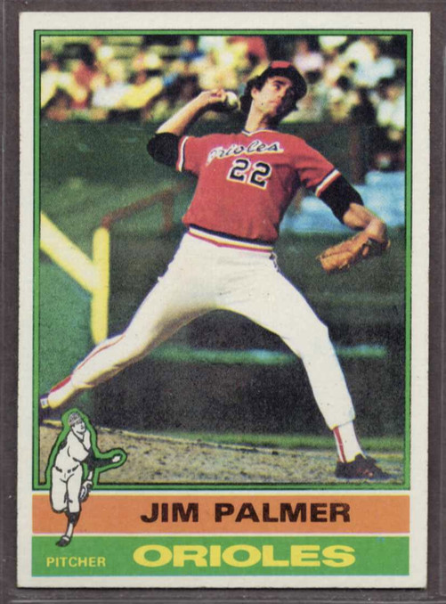 1976 Topps Set-Break #450 Jim Palmer EX-EXMINT *JAYSACE*