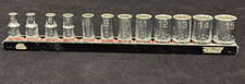 Mac Tools 12-PC. 1/4" Drive Metric Spline Socket Set 5mm-15mm SXM12SBRPT