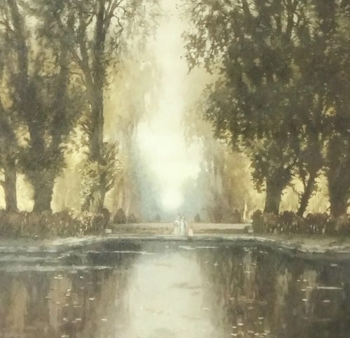 Gaston De Latenay 1859 1953 Eau Forte Originale Signée 1917 Poésie du Soir - Picture 2 of 10