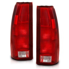 ANZO For 1988-1999 Chevy C1500 Taillight Red/Clear Lens (OE Replacement)