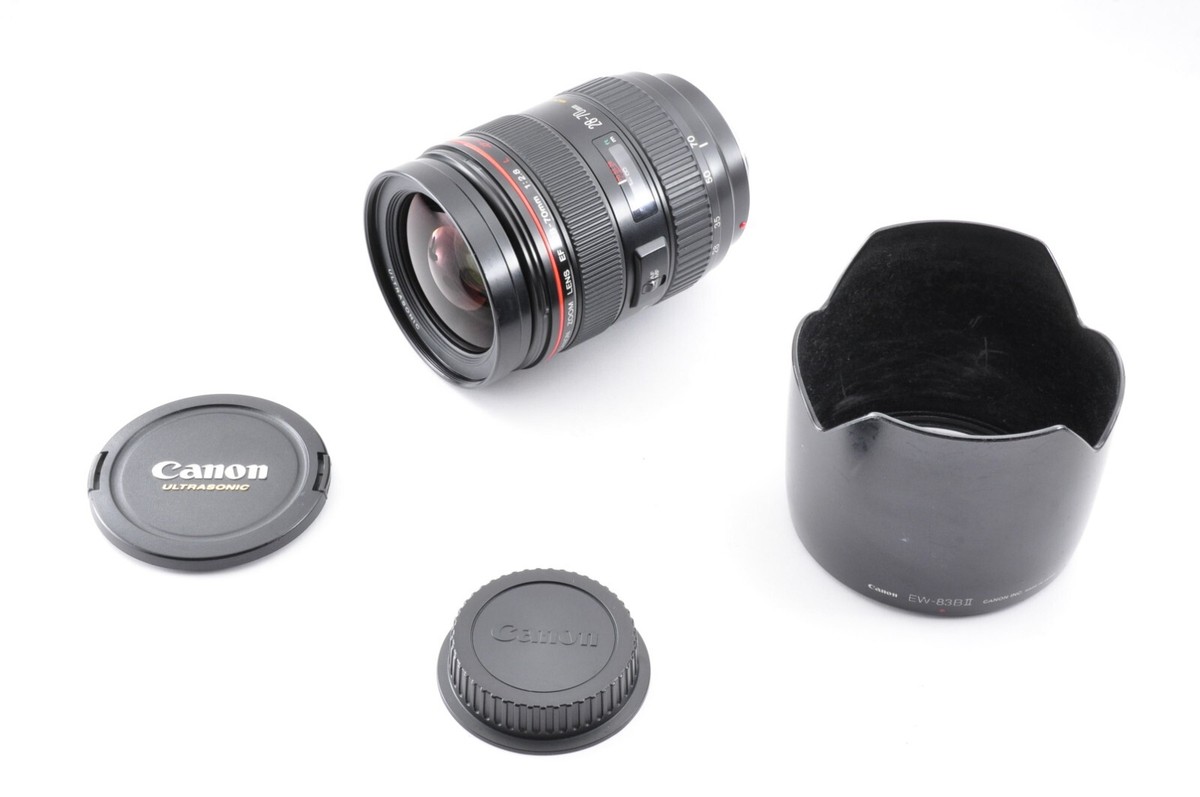 Canon EF 28-70mm f2.8 L USM Zoom Lens w/Hood [EXC+++++