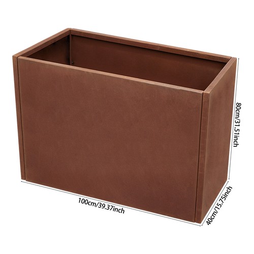 Heavy Duty Metal Steel Raised Garden Bed Outdoor Flower Vegetable Planter Box - Picture 26 of 30