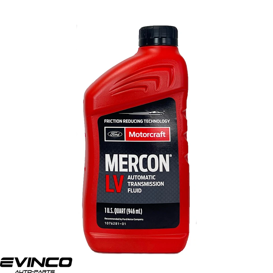Motorcraft Mercon LV Automatic Transmission Fluid 12 Quarts Pack Ford Original - Imagem 2 de 3