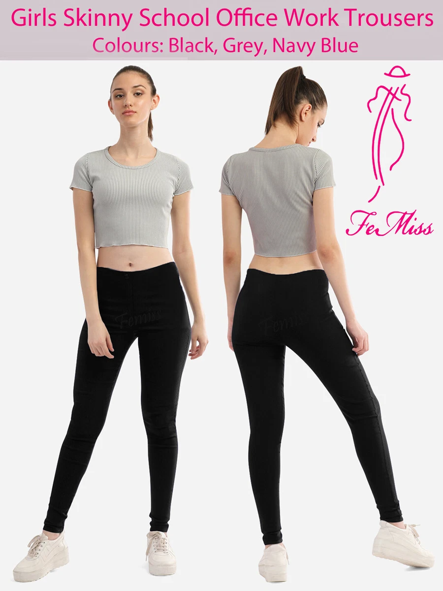 Girls skinny trousers sale