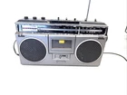 Vtg Panasonic Model RX-5040 Boombox Radio Cassette Tape Deck parts repair as is