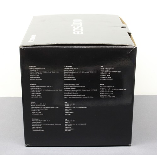 Canon EOS-1DX Box NO FOTOCAMERA con caricatore LC-E4N, cavi e manuali - Foto 4 di 13