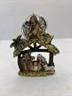 Kurt S. Adler Holy Family Nativity Christmas Tree Ornament Decor Angel Resin