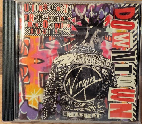 Downtown Virgin Megastore Promo CD NYC 1996 Union Square