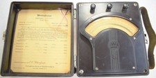 VINTAGE 1940s Westinghouse Portable Direct Current Voltmeter Type PX-5