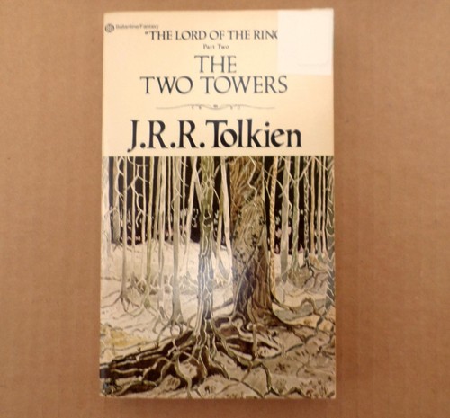 Lord of the Rings Trilogy J.R.R. Tolkien Vintage Ballantine Paperbacks - Foto 10 di 24