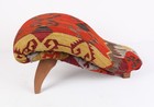Anatolian Kilim Upholstered Accent Bench – Bohemian Home Decor, Free shipping