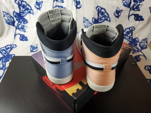 Size 10.5 - Air Jordan 1 Retro Og High Skyline W Original Box - Read! Great X - Picture 8 of 17