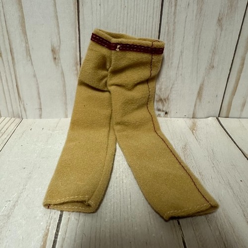 Vintage Barbie Ken Puppenkleidung beige Knopf Jacke 9705 Weste Hemd 5820 Hose - Bild 7 von 7