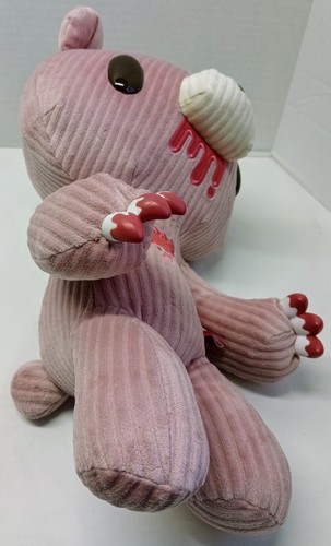 Taito Chucks GP Mischievous Pink Bear Gloomy Cord Plüsch No 585 Bloody Round1 - Bild 3 von 10