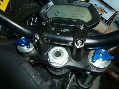 Zero Fx FXS 2014-2020 Vorne Gabel Vorspannung Regler Blau Klinge B6G - Picture 3 of 12
